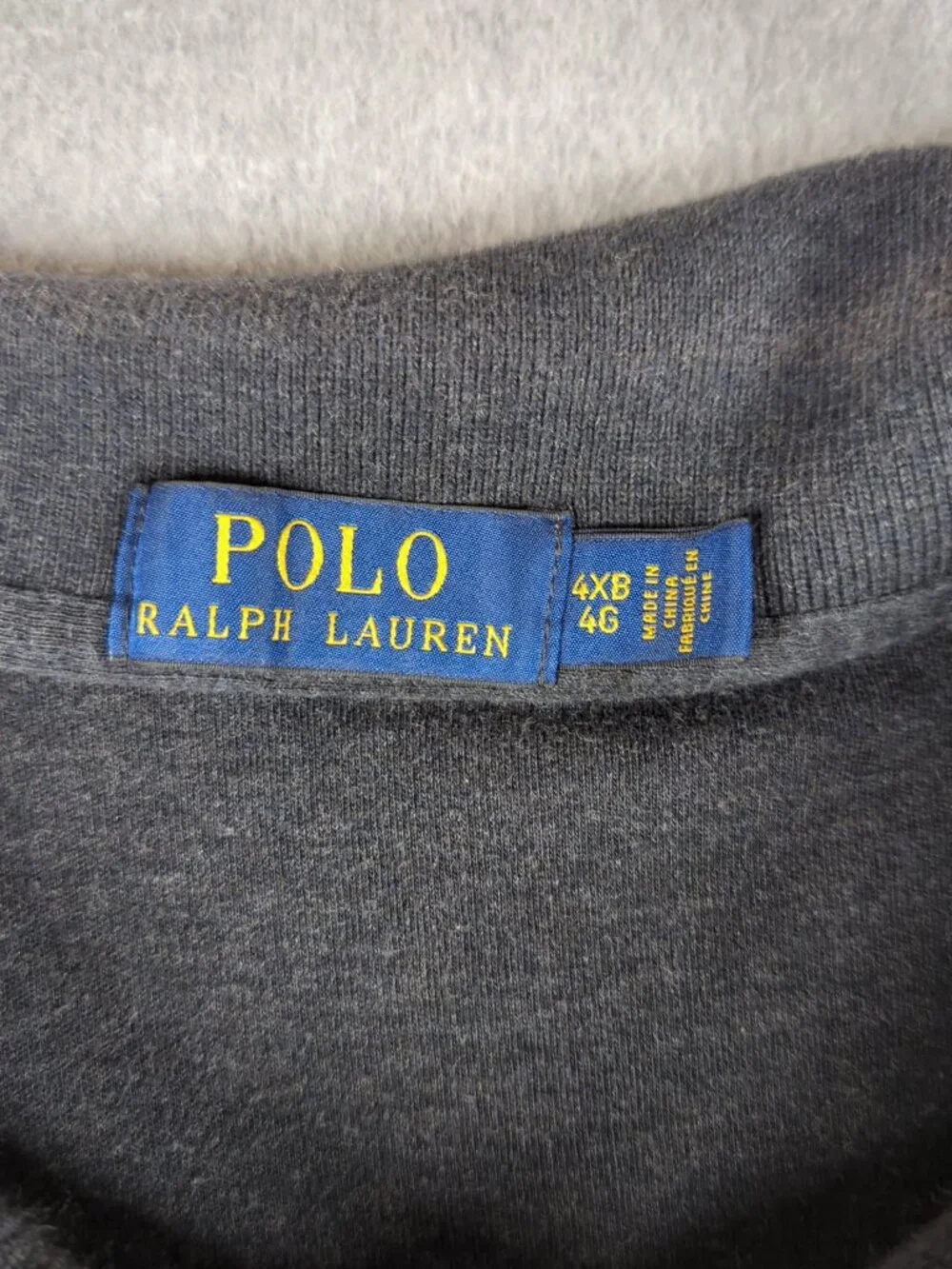 Polo Ralph Lauren Polo Shirt Men's 4XB Short Sleeve Preppy